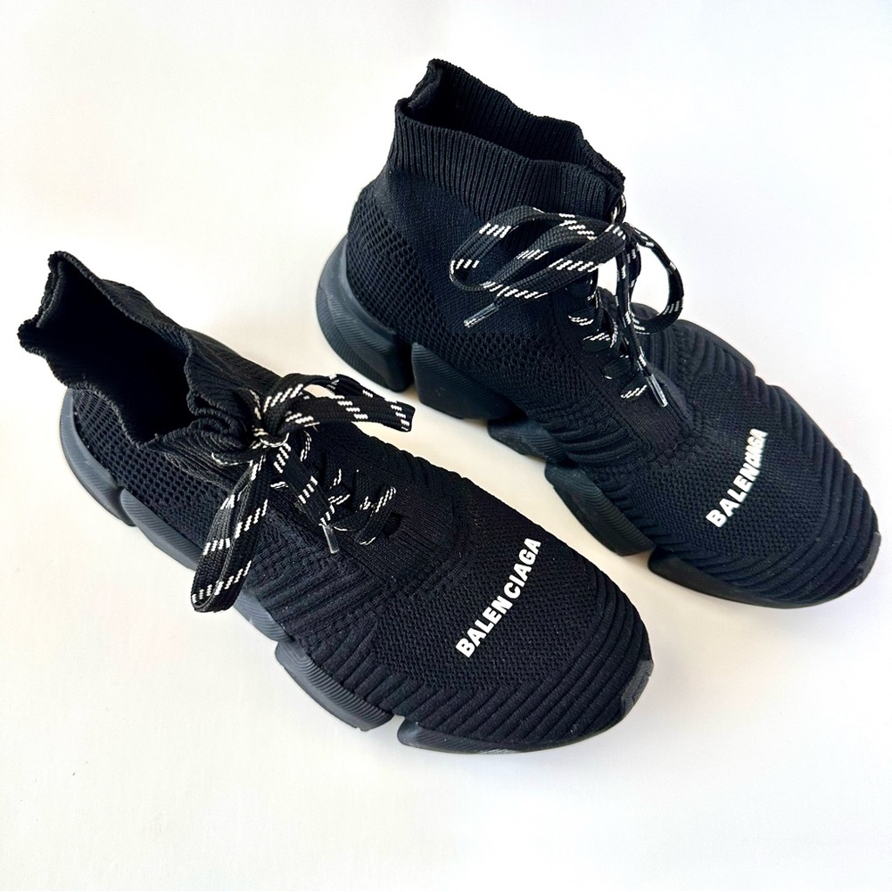 Women’s Balenciaga SPEED 2.0 LACE-UP SNEAKER IN BLACK